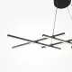 Suspensie Halo MOD244PL-L50BK Maytoni LED, Negru, Germania