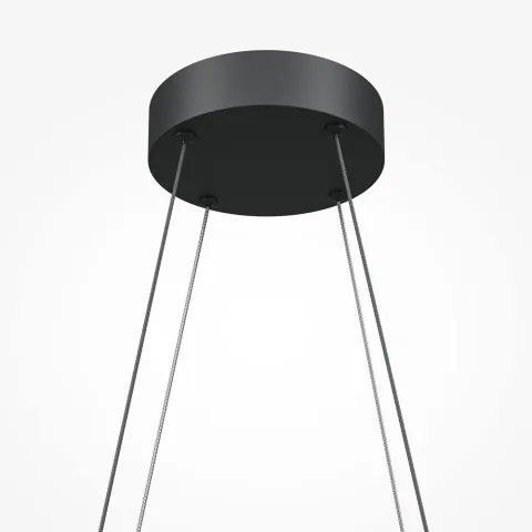 Suspensie Halo MOD244PL-L50BK Maytoni LED, Negru, Germania