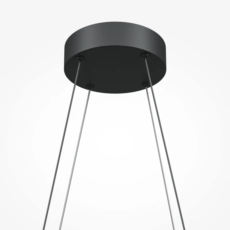 Suspensie Halo MOD244PL-L50BK Maytoni LED, Negru, Germania