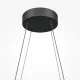 Suspensie Halo MOD244PL-L50BK Maytoni LED, Negru, Germania