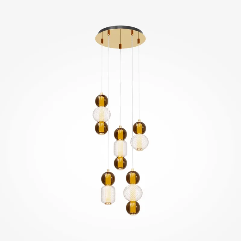 Suspensie Drop MOD273PL-L80G3K Maytoni LED, Auriu, Germania