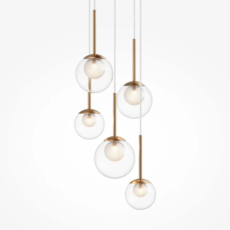 Suspensie Basic Form MOD521PL-05G Maytoni G9, Auriu, Germania