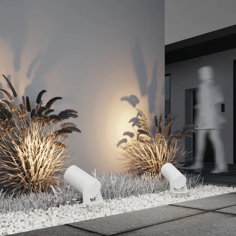 Reflector Exterior Bern O050FL-L30W3K Maytoni LED, Alb, Germania