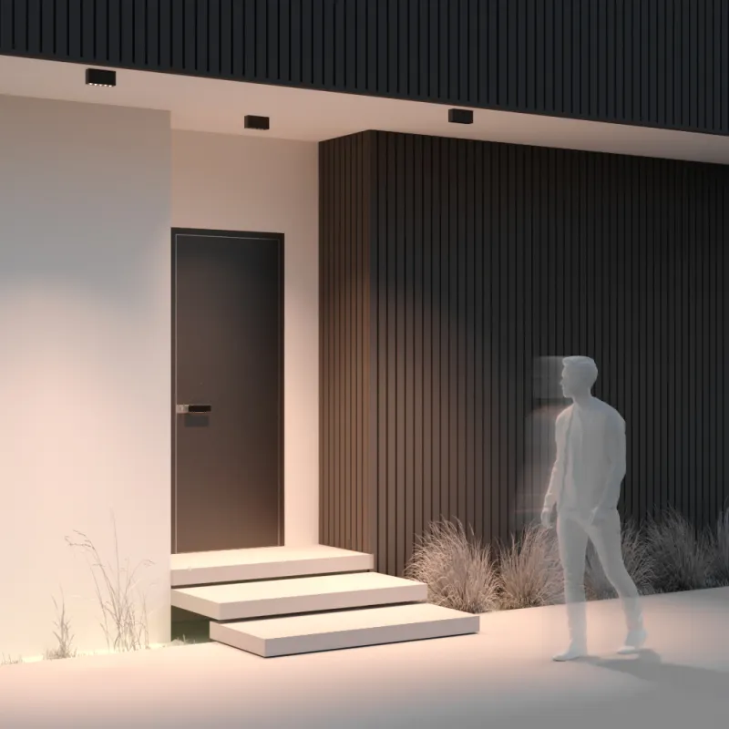 Plafoniera Exterior Ares O309CL-L10GF3K Maytoni LED, Grafit, Germania