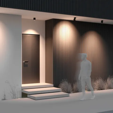 Plafoniera Exterior Spin O310CL-L12GF3K Maytoni LED, Grafit, Germania