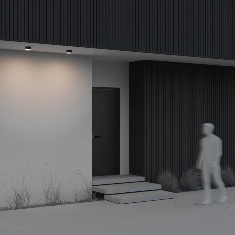 Plafoniera Exterior Zon IP O430CL-L15B3K Maytoni LED, Negru, Germania