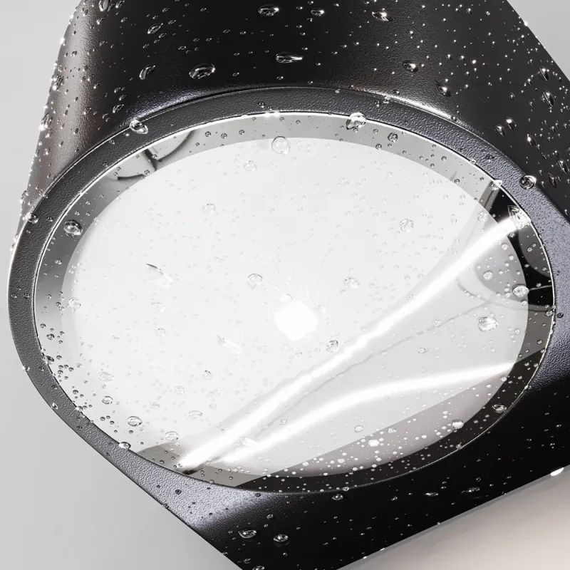 Aplica Exterior Blow O435WL-L10GF3K Maytoni LED, Grafit, Germania