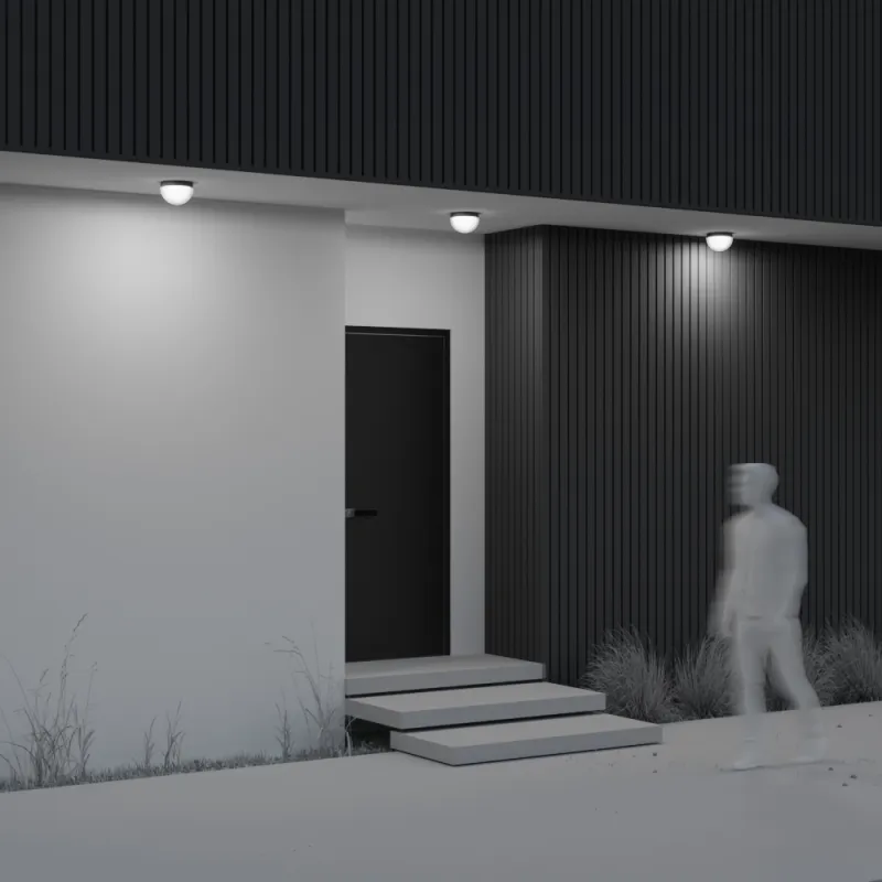 Plafoniera Exterior Mon O438CL-L12GF3K Maytoni LED, Grafit, Germania