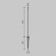 Stalp Spear O441FL-L1GF3K Maytoni LED, Grafit, Germania