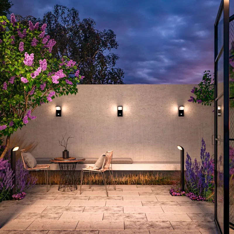 Aplica Exterior Stock O446WL-L7GF3K Maytoni LED, Grafit, Germania