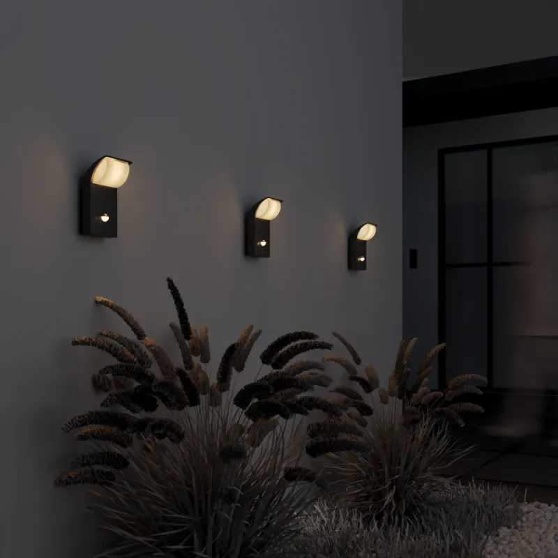 Aplica Exterior Stock O446WL-L7GF3KSR Maytoni LED, Grafit, Germania