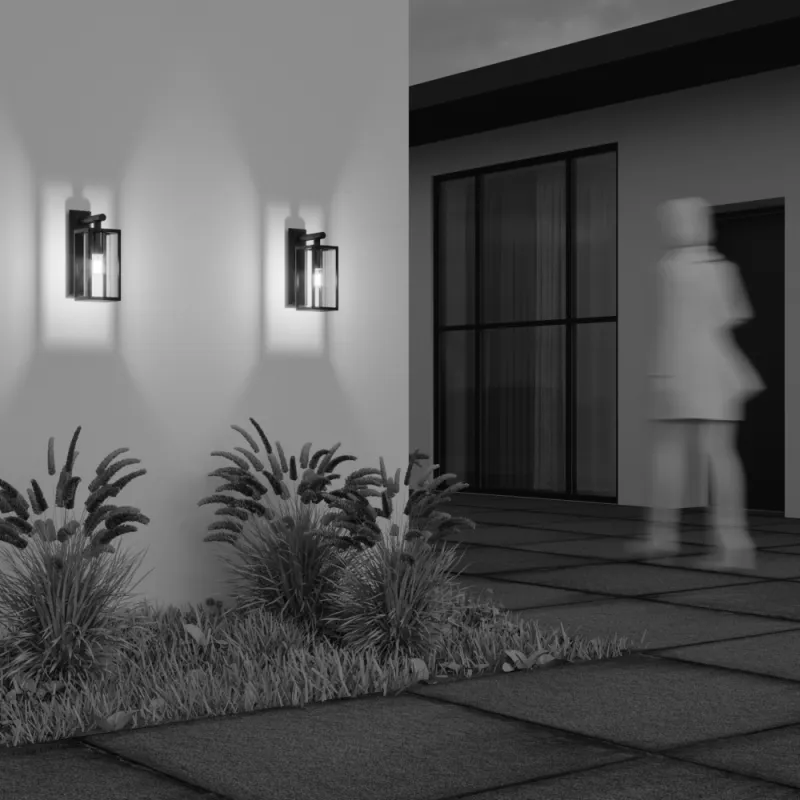 Aplica Exterior Cell O452WL-01GF1 Maytoni E27, Grafit, Germania