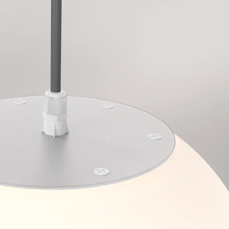 Pendul Exterior Erda O594PL-01B Maytoni E27, Alb, Germania