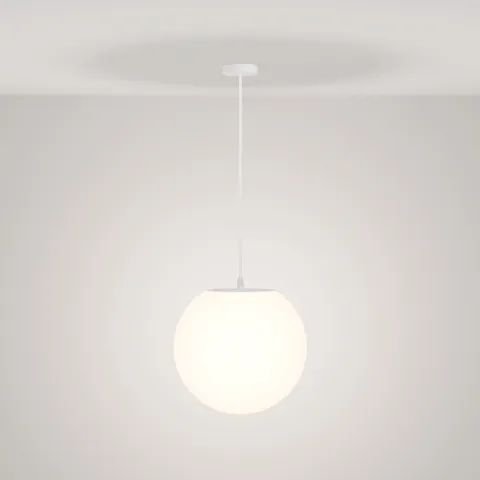 Pendul Exterior Erda O594PL-01W Maytoni E27, Alb, Germania