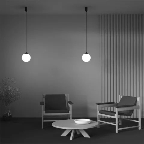 Pendul Luna P039PL-5W4K-20-B Maytoni LED, Alb, Germania