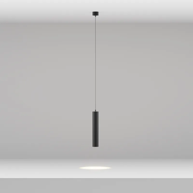 Pendul Focus LED P072PL-L12B3K-1 Maytoni LED, Negru, Germania
