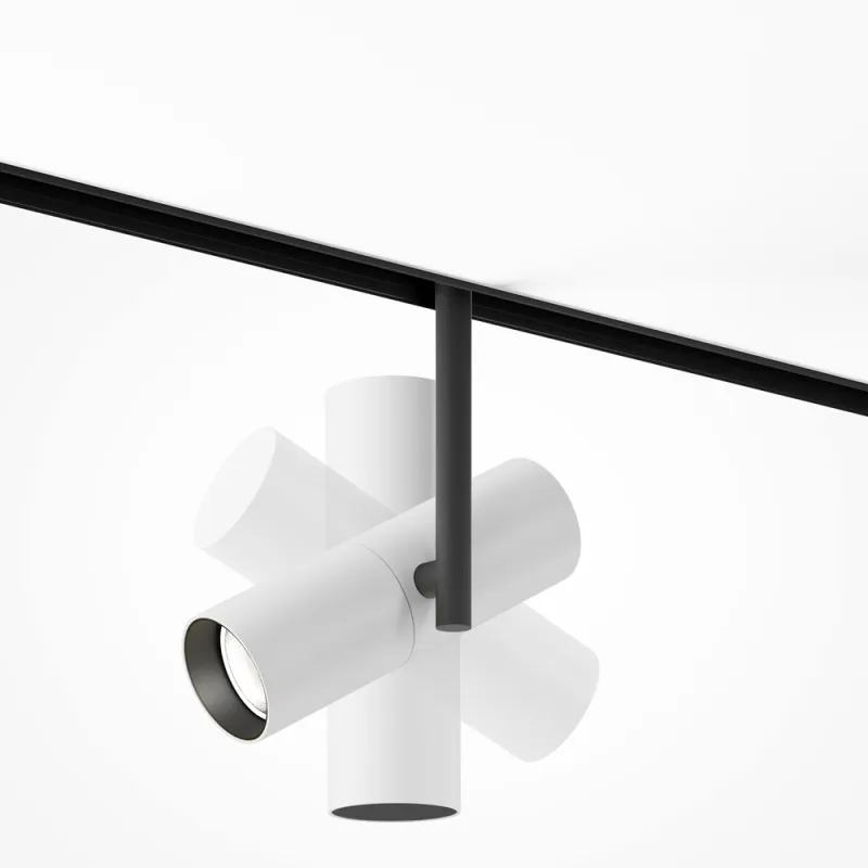 Downlight Sina Magnetica Elti TR005-4-12W-DS-BW Maytoni LED, Alb, Germania