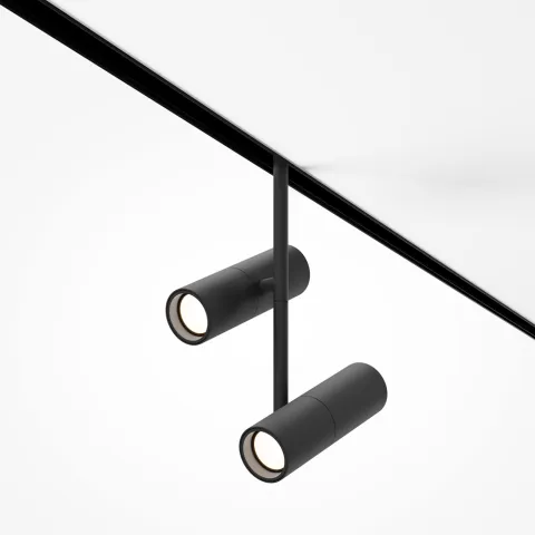 Downlight Sina Magnetica Elti Duo TR005-4-2X12W-DS-B Maytoni LED, Negru, Germania