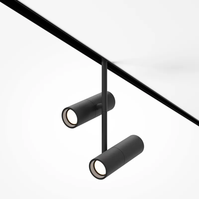 Downlight Sina Magnetica Elti Duo TR005-4-2X12W-DS-B Maytoni LED, Negru, Germania