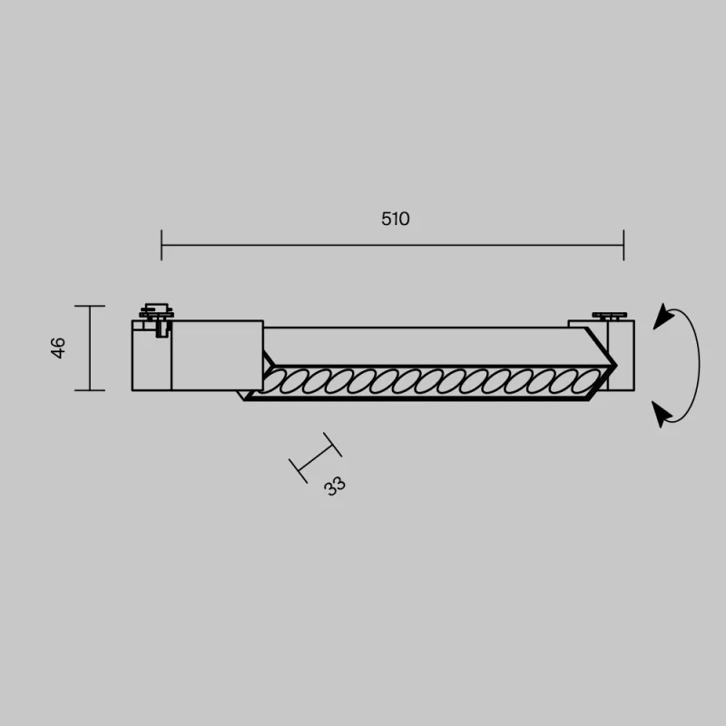 Downlight Sina 1 Faza Points Rot TR010-1-22W4K-M-W-DE Maytoni LED, Alb, Germania