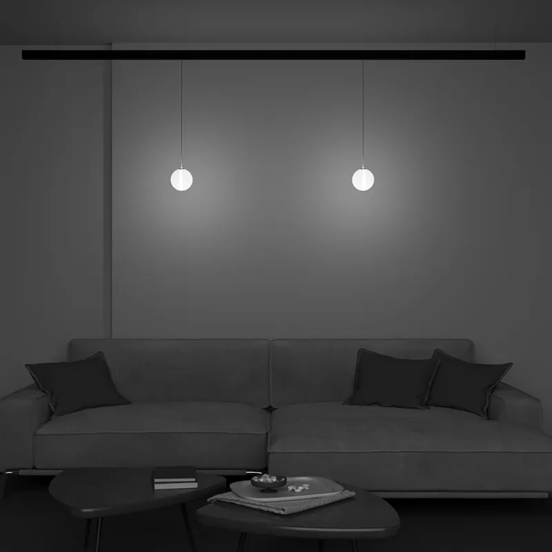 Pendul Sina Magnetica Luna TR039-2-5W4K-1 Maytoni LED, Negru, Germania