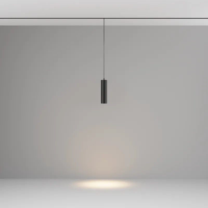 Pendul Sina Magnetica Focus LED TR041-2-12W3K-B Maytoni LED, Negru, Germania