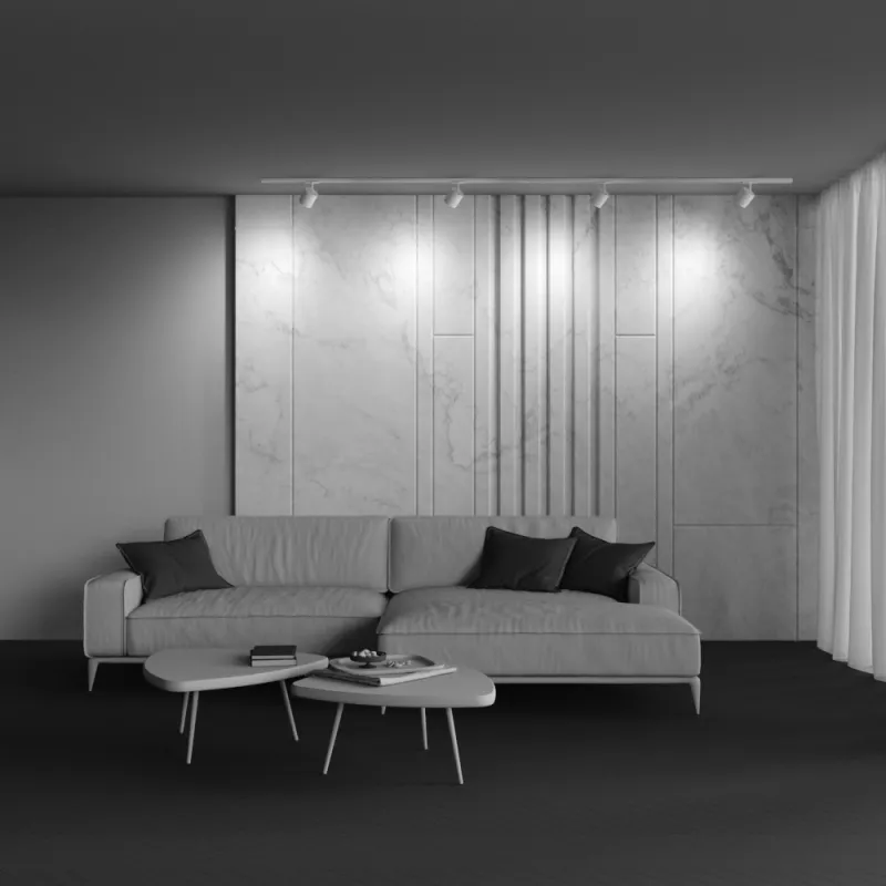 Downlight Sina 1 Faza Polar TR088-1-GX53-W Maytoni GX53, Alb, Germania