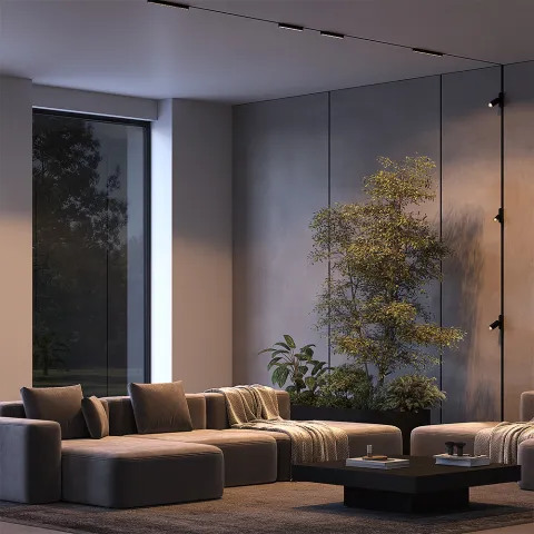 Downlight Sina Magnetica Slim Focus LED TR103-1-5W3K-M-B Maytoni LED, Negru, Germania