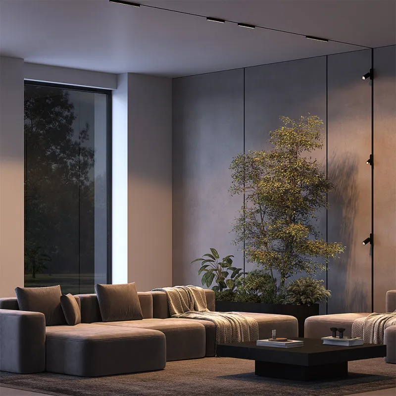 Downlight Sina Magnetica Slim Focus LED TR103-1-5W3K-M-B Maytoni LED, Negru, Germania