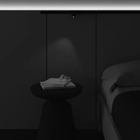 Downlight Sina Magnetica Slim Focus LED TR103-1-5W4K-M-B Maytoni LED, Negru, Germania