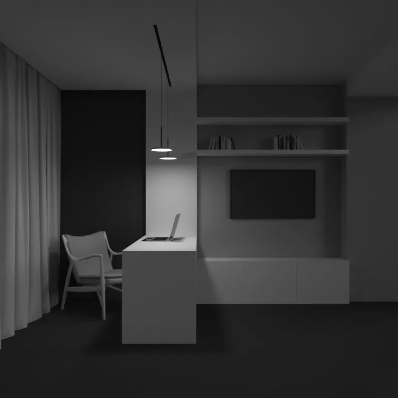 Pendul Sina Magnetica Plato TR123-2-15W3K-B Maytoni LED, Negru, Germania