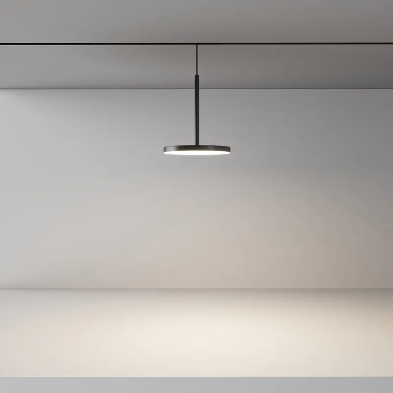 Pendul Sina Magnetica Plato TR123-4-15W-DS-B Maytoni LED, Negru, Germania