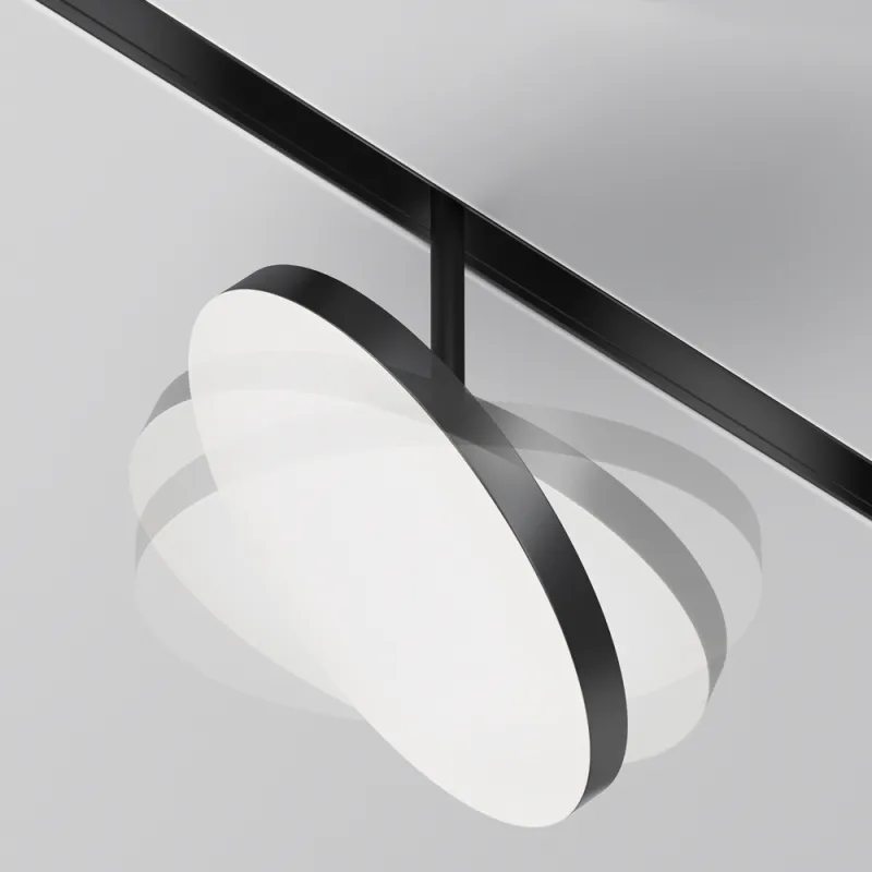 Pendul Sina Magnetica Plato TR131-4-15W-DS-B Maytoni LED, Negru, Germania