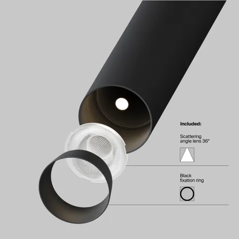 Downlight Sina Magnetica Focus T TR141-2-6W3K-M-B Maytoni LED, Negru, Germania