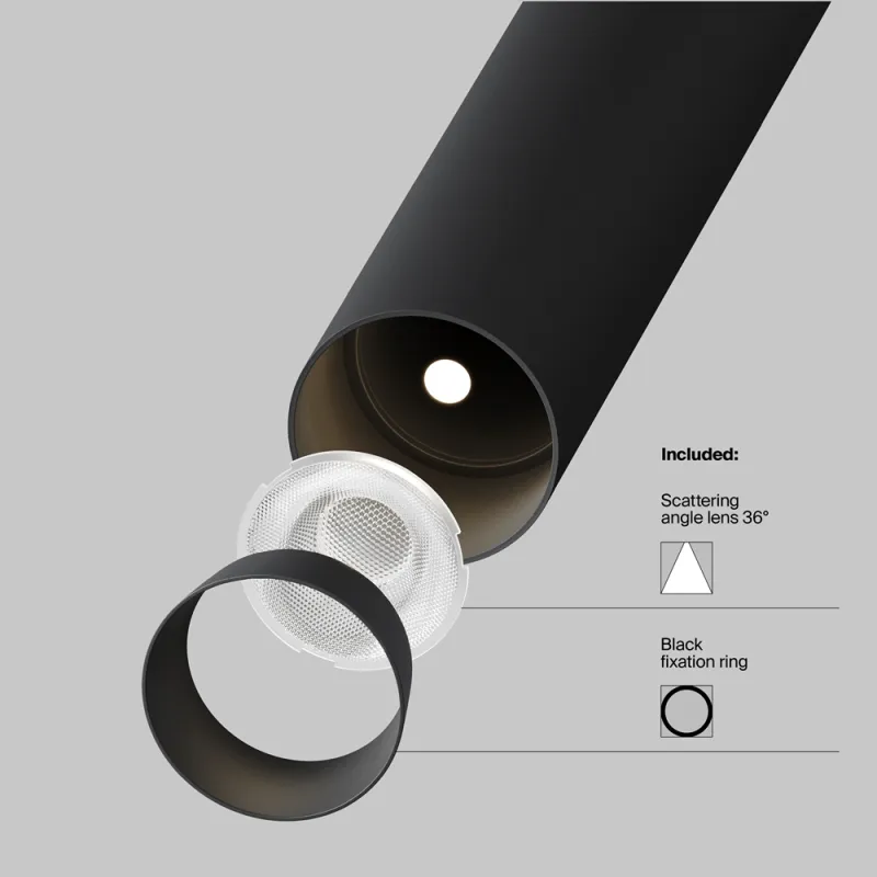 Downlight Sina Magnetica Focus T TR141-2-6W3K-M-B Maytoni LED, Negru, Germania