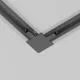 Conector Colt Sina 1 Faza Accessories For Tracks Unity TRA002CL-11B Maytoni Negru, Germania