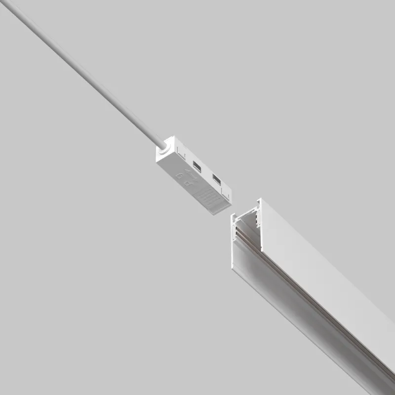 Power Input Sina Magnetica Accessories For Tracks Exility TRA034B-42W-1 Maytoni Alb, Germania