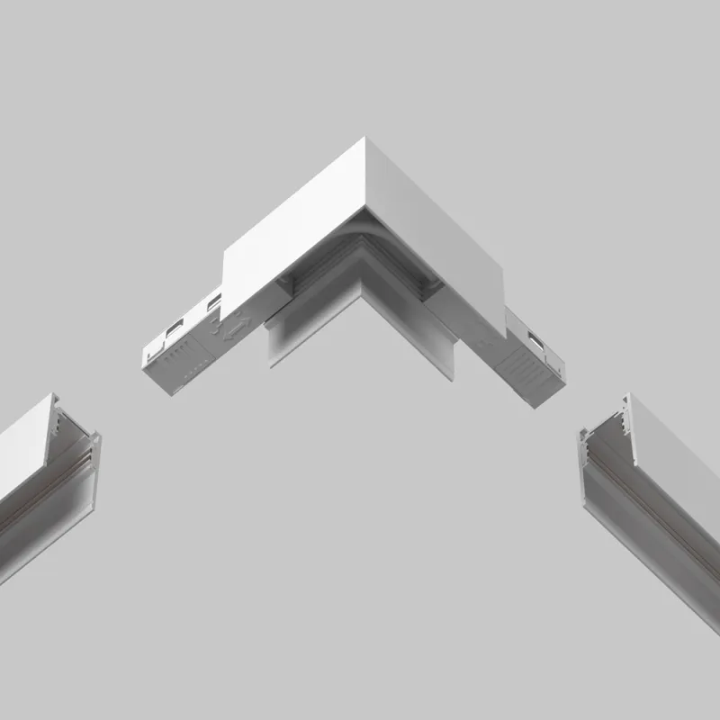 Prelungitor Electric Sina Magnetica Accessories For Tracks Exility TRA034CPC-42W-15-1 Maytoni Alb, Germania