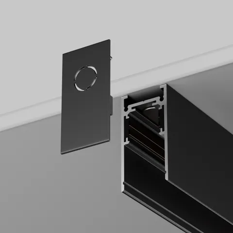 End Cap Sina Magnetica Accessories For Tracks Exility TRA034EC-41B Maytoni Negru, Germania