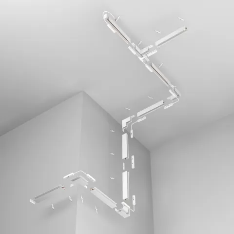 End Cap Sina Magnetica Accessories For Tracks Exility TRA034EC-41W Maytoni Alb, Germania