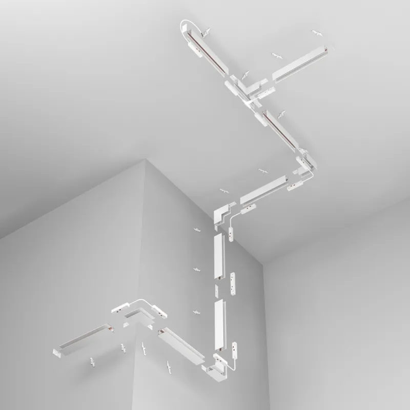 End Cap Sina Magnetica Accessories For Tracks Exility TRA034EC-41W Maytoni Alb, Germania