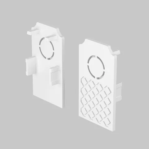 End Cap Sina Magnetica Accessories For Tracks Exility TRA034EC-42W Maytoni Alb, Germania