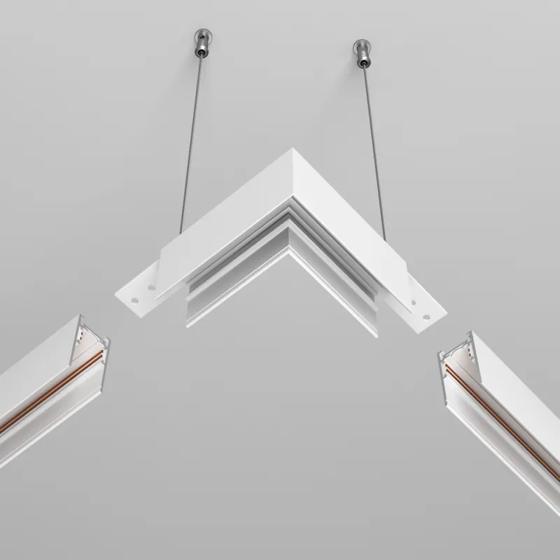 Colt Orizontal Sina Magnetica Aplicata Accessories For Tracks Exility TRA034HCL-41W Maytoni Alb, Germania