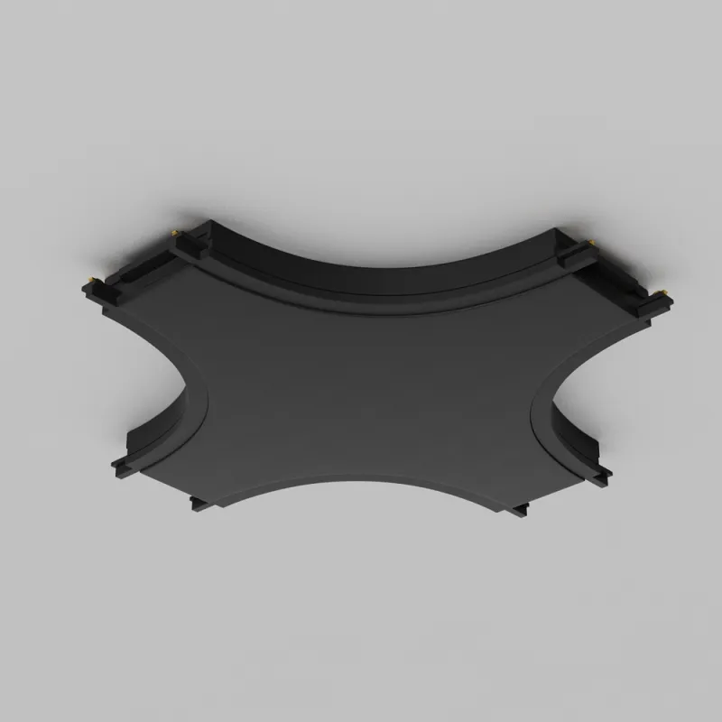 Cruce Distribuitor Sina Magnetica Slim Accessories For Tracks Radity TRA084CX-11B Maytoni Negru, Germania