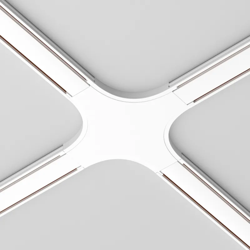 Cruce Distribuitor Sina Magnetica Slim Accessories For Tracks Radity TRA084CX-11W Maytoni Alb, Germania