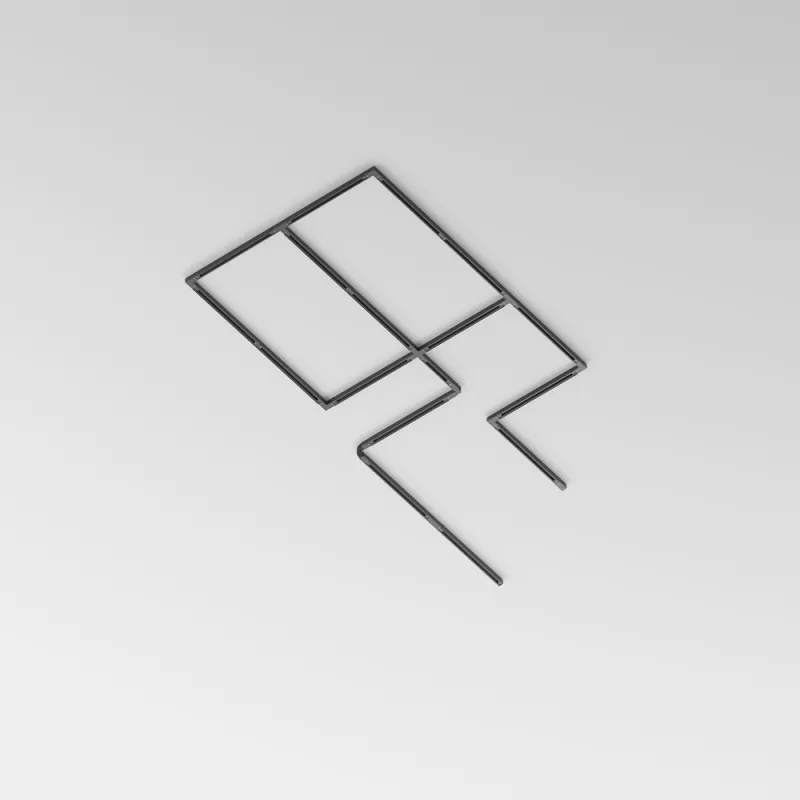 Sina 3 Faze Aplicata Busbar Trunkings Trinity TRX005-311B Maytoni Negru, Germania