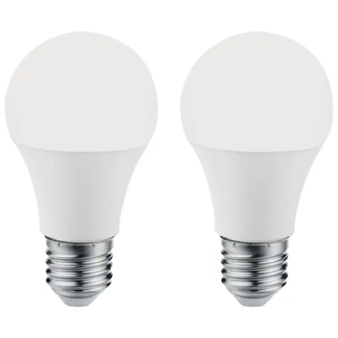 Set Becuri Eglo 11486, Led E27 2X12W 1055Lm 4000K Ø60Mm, Lumina Neutra