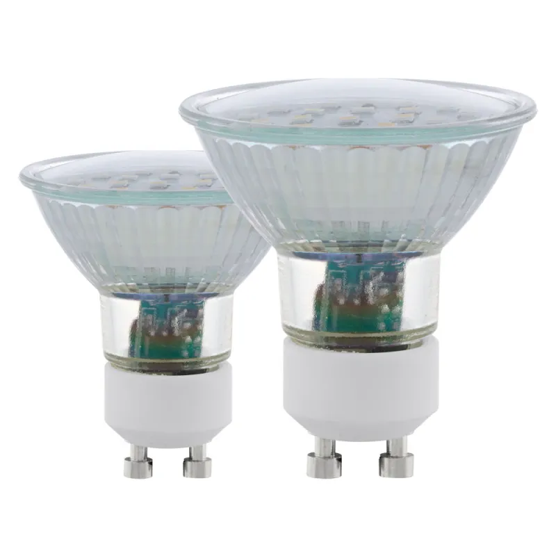 Set Becuri Eglo 11539, Led Gu10 2X5W 400Lm 4000K Ø50Mm, Lumina Neutra