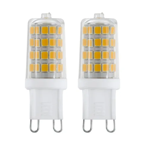 Set Becuri Eglo 11675, Led G9 2X3W 360Lm 4000K Ø17Mm, Lumina Neutra