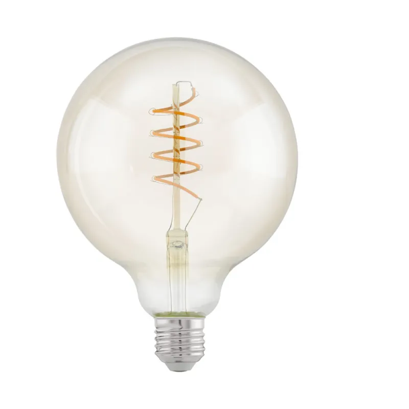 Bec Eglo 11683, Led E27 4W 260Lm 2200K Ø125Mm, Lumina Calda, Chihlimbar